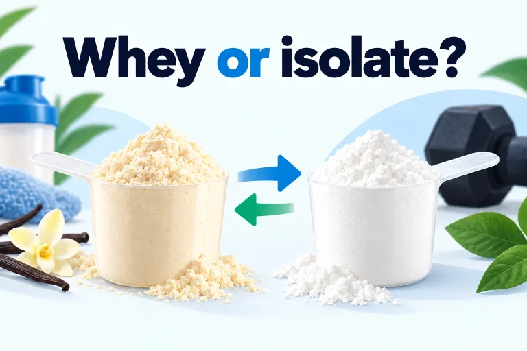 Whey vs Whey Isolate: The 4 Differences That Matter