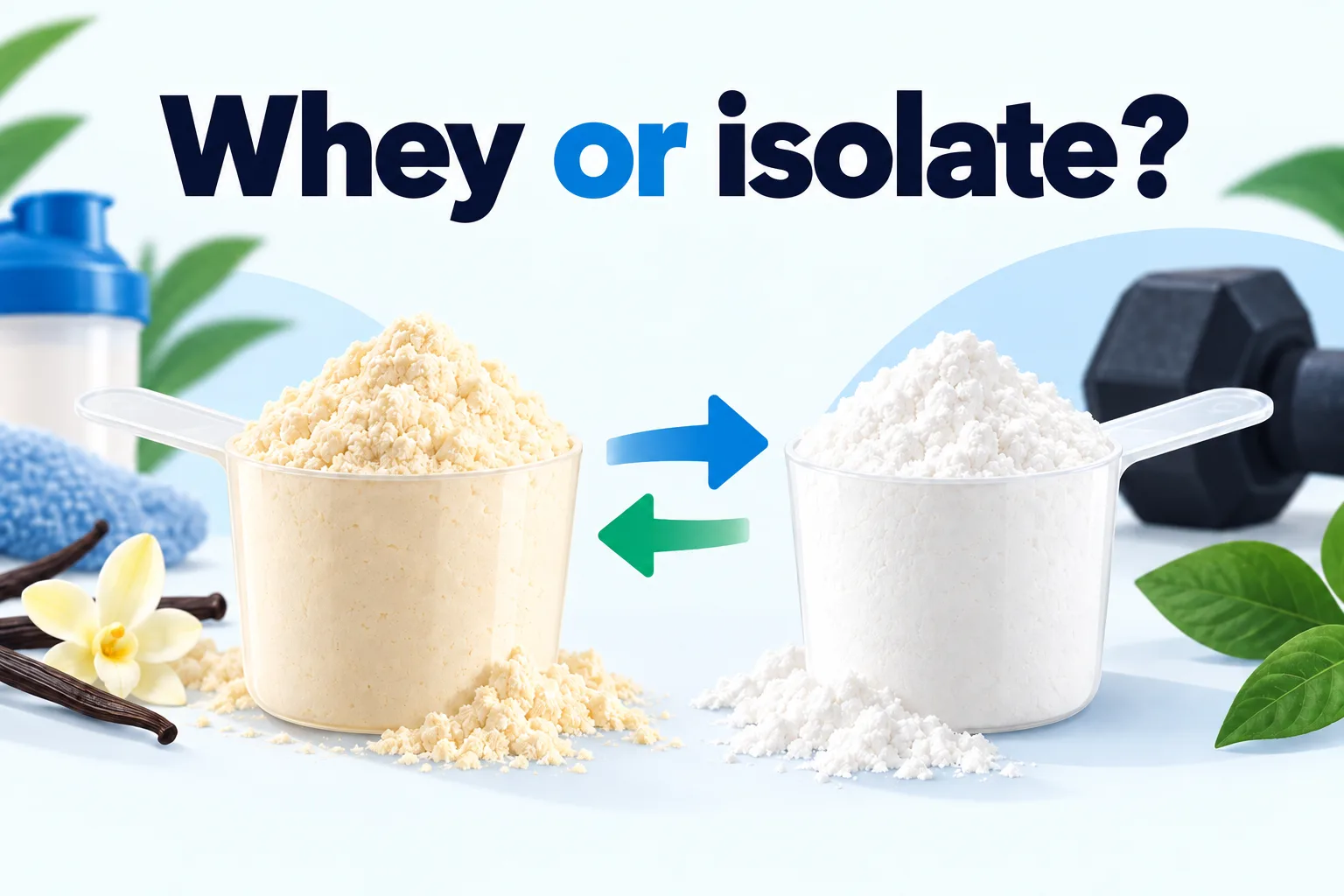 Whey vs Whey Isolate: The 4 Differences That Matter