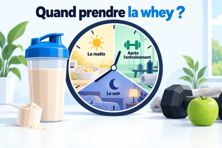 Quand prendre de la whey ?