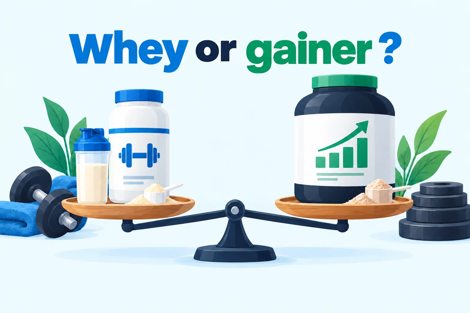 Whey or Mass Gainer: Which One Do You Actually Need?