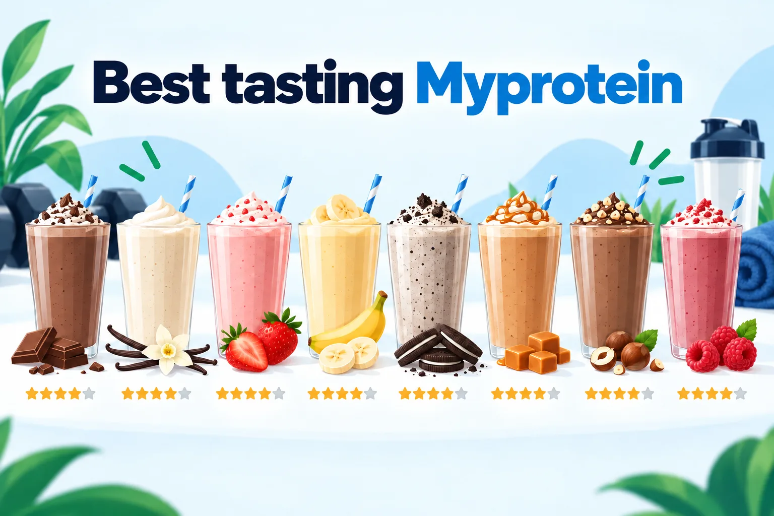 The Best Myprotein Whey Flavour: Our Full Ranking
