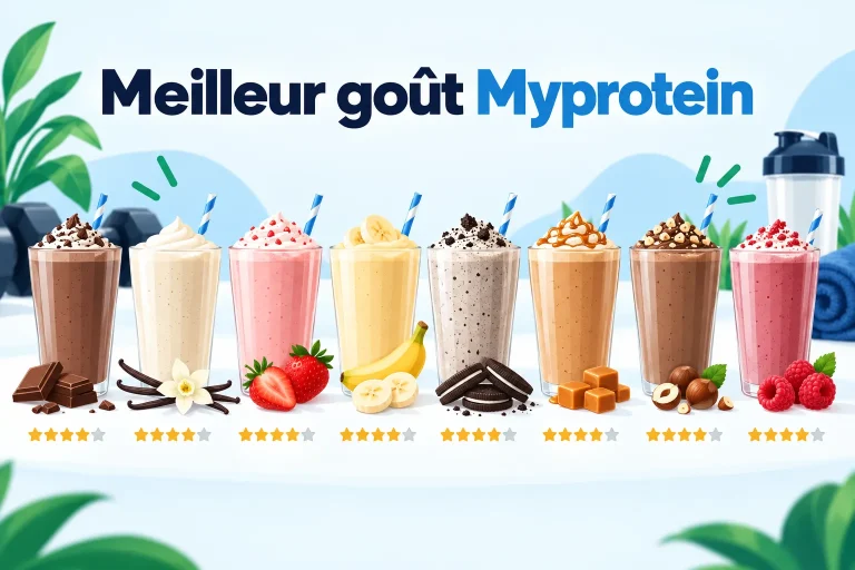 Meilleur goût Whey Myprotein