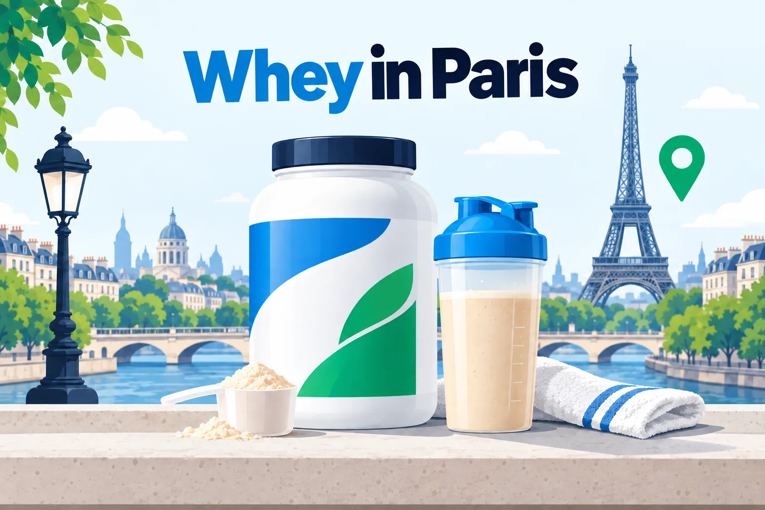 Whey Protein in Paris: The 8 Shops and Where to Order