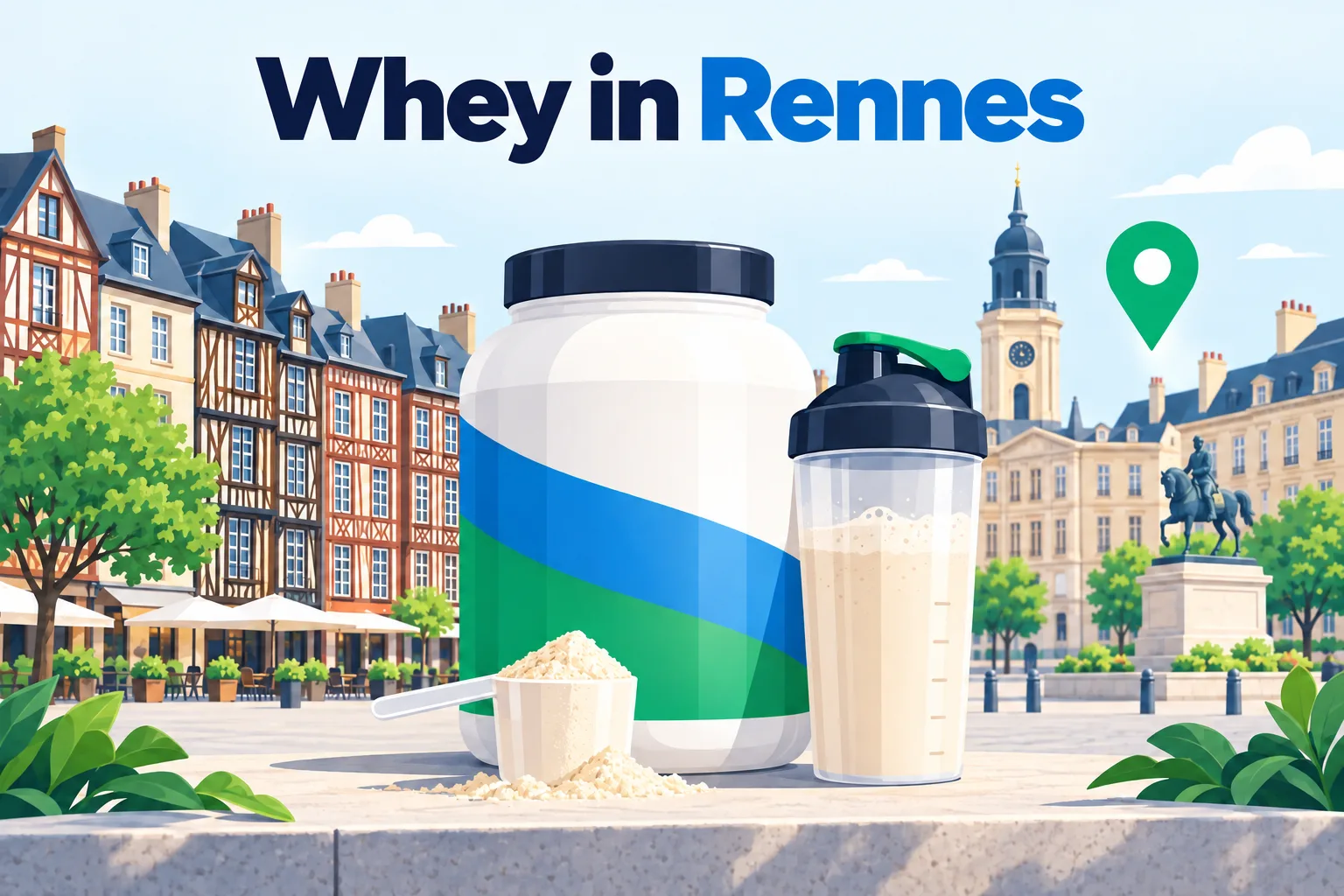 Whey Protein in Rennes: Where to Buy It (2026)