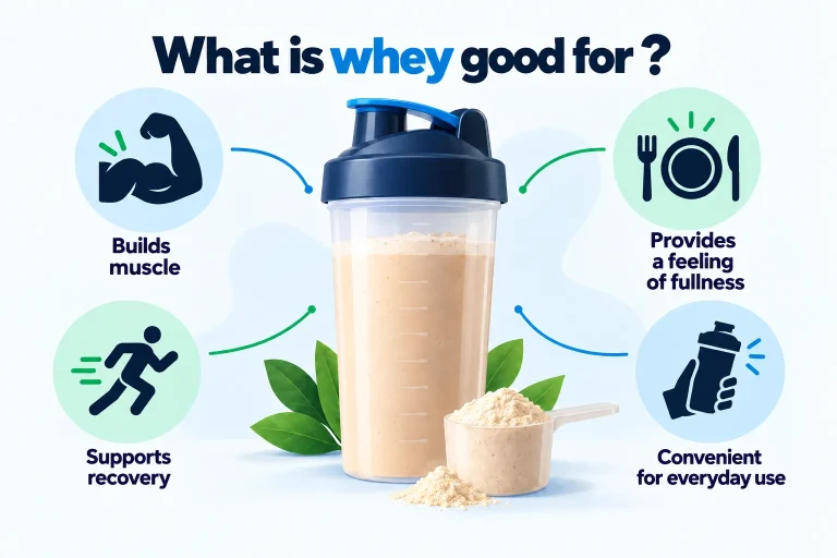 What does whey protein do?