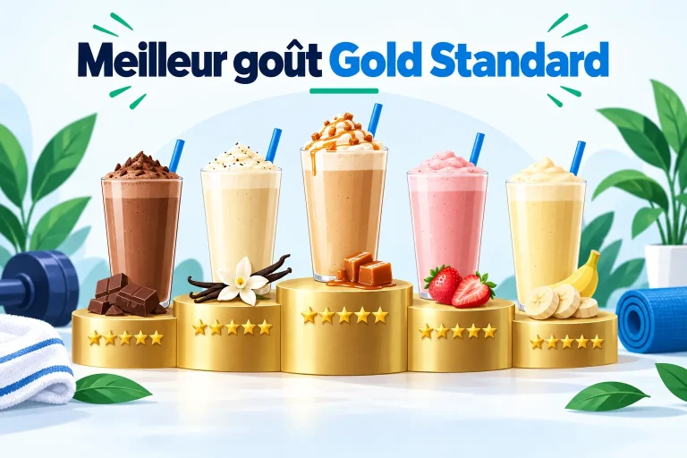 Meilleur goût Whey Gold Standard