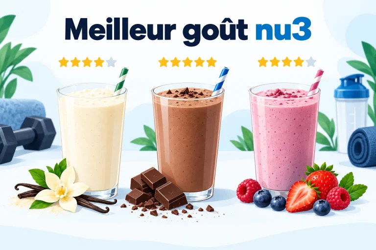 Meilleur goût Whey nu3