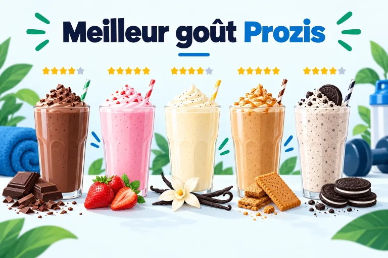 Meilleur goût Whey Prozis