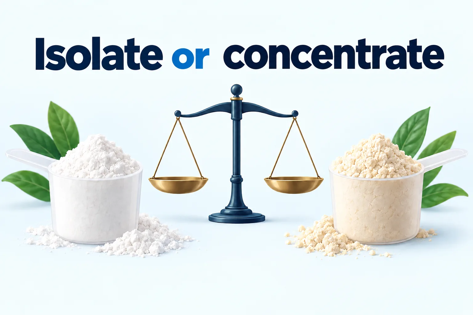 Whey Isolate vs Whey Protein: The Differences per 100 g