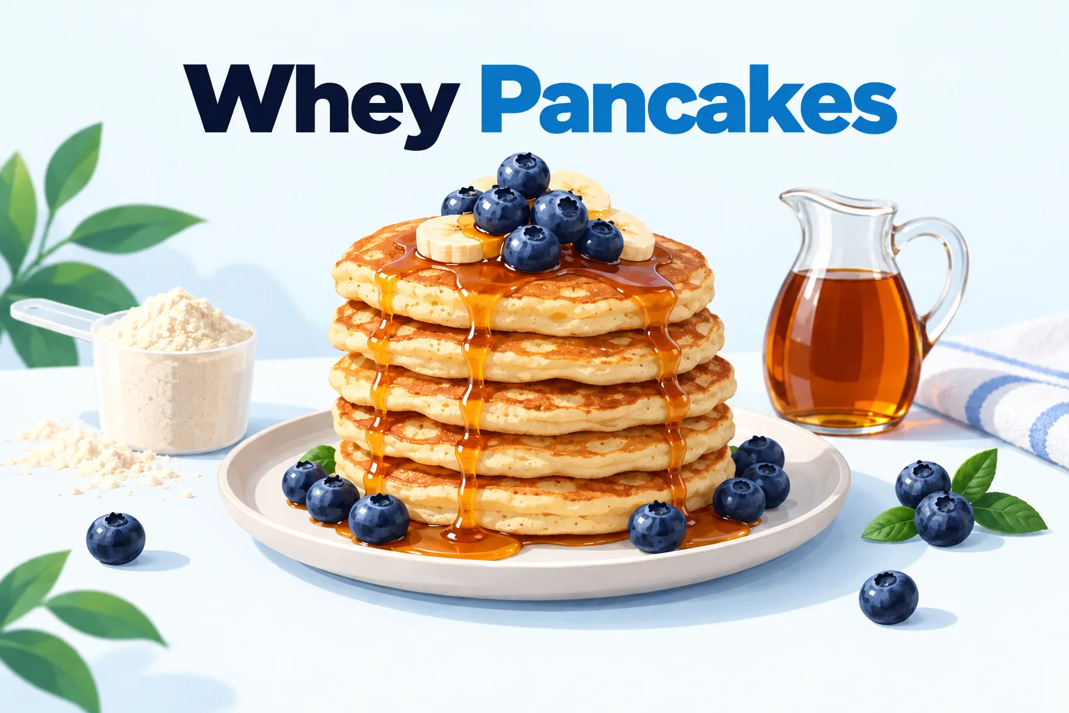 Whey Protein Pancakes: The Magic Recipe!