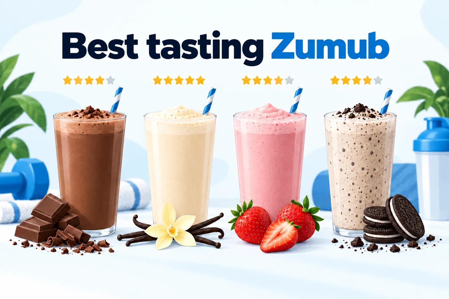 The Best Zumub Whey Flavour: All 15 Ranked