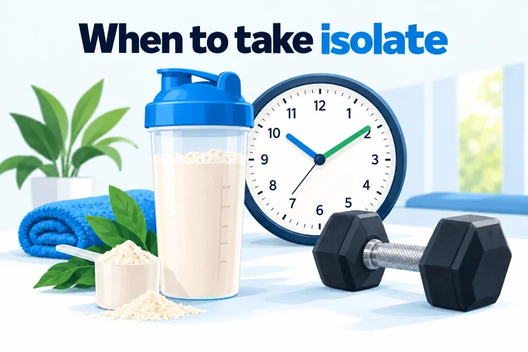 When to take whey isolate?
