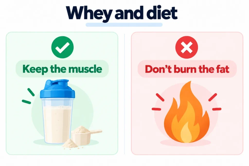 What whey does and does not do for weight loss