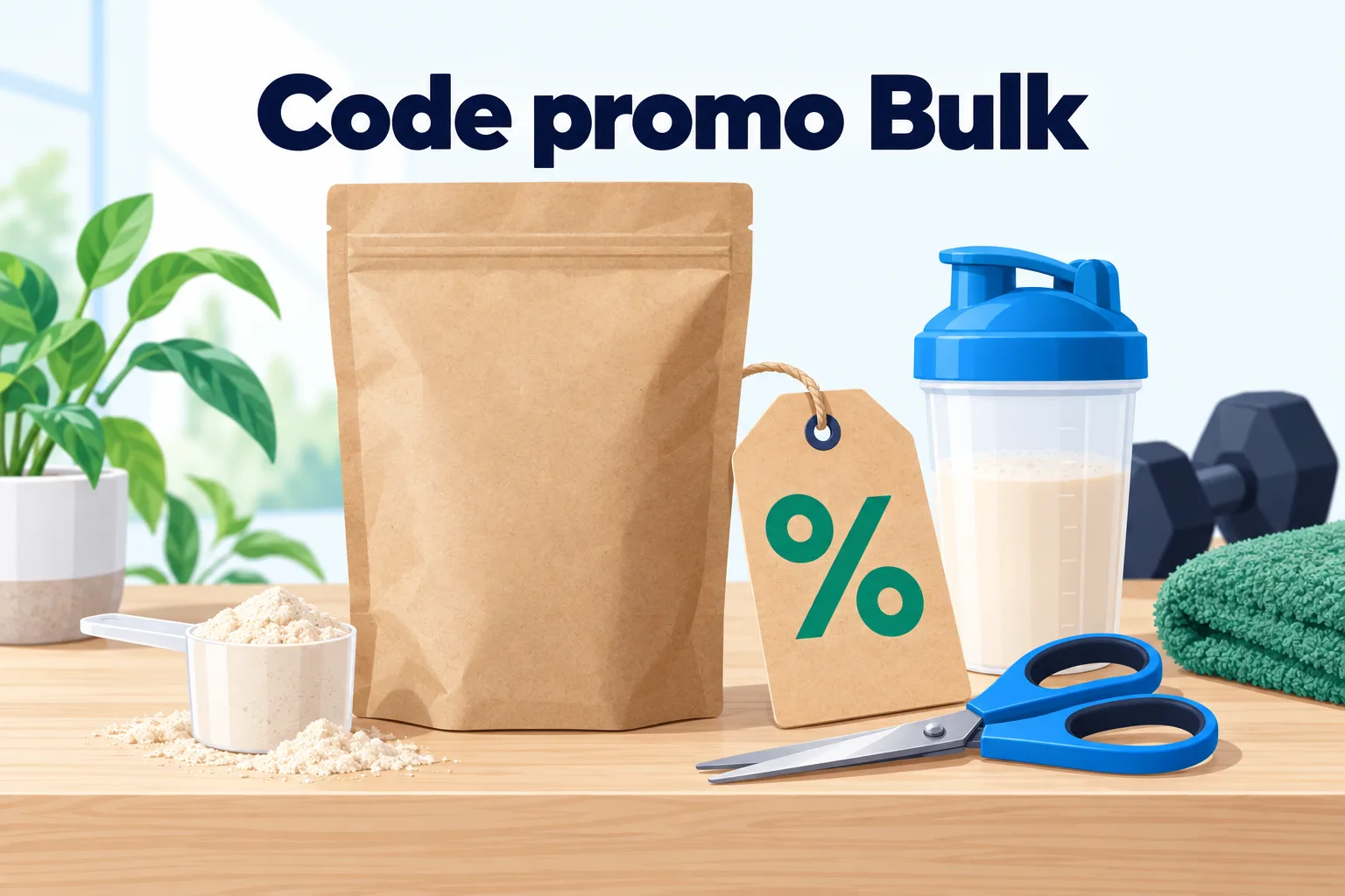 Code promo Bulk : les offres officielles vérifiées (octobre 2026)