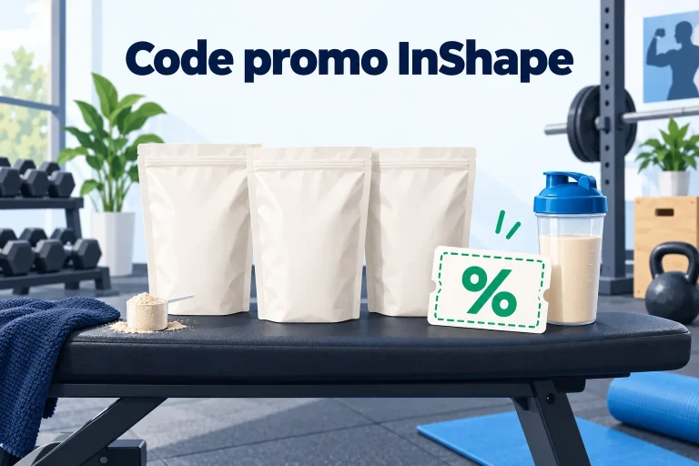 Code promo InShape Nutrition : les vraies réductions (octobre 2026)