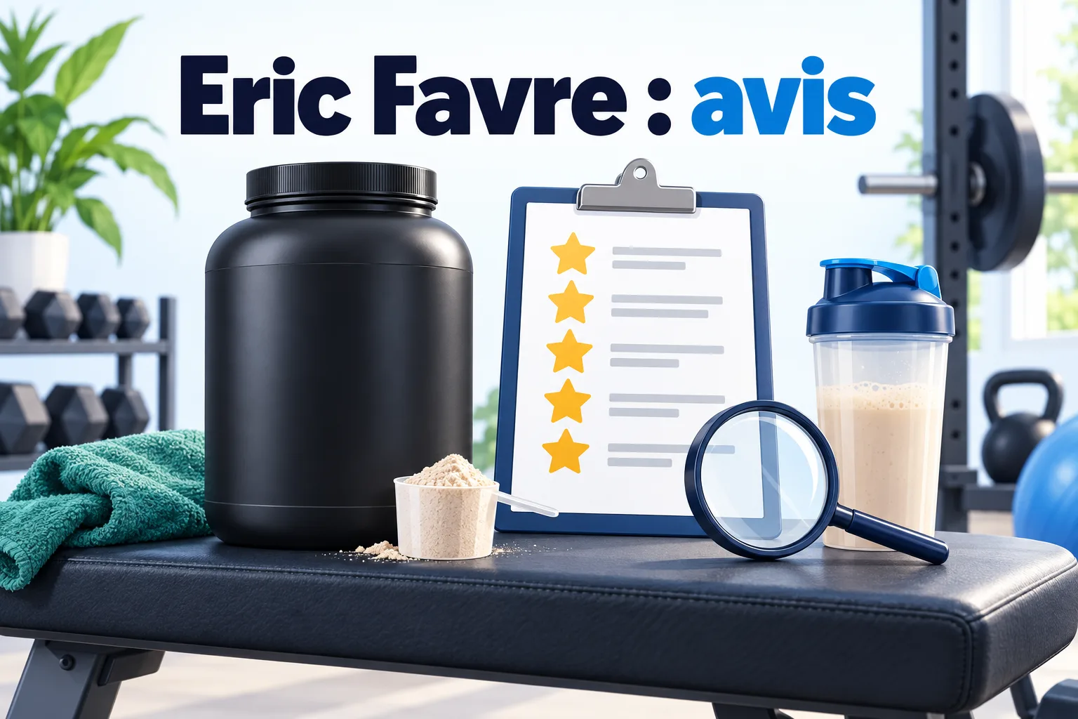 Eric Favre whey avis : notre analyse de la gamme (2026)